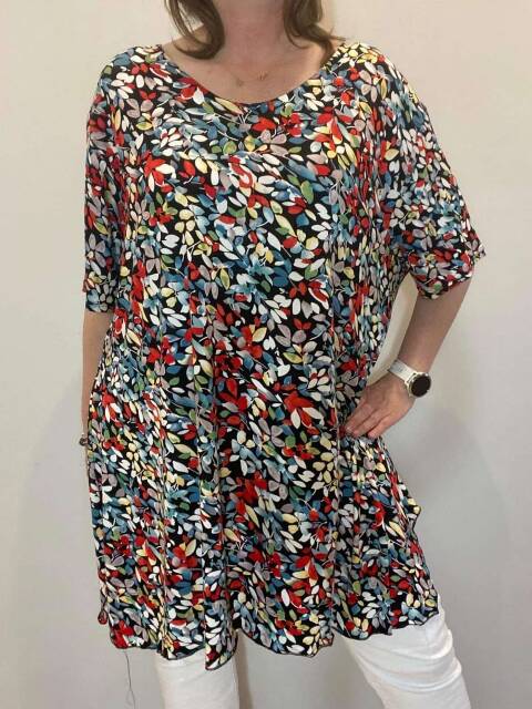 Tunika damskie 7269 Mix kolor Standard (Towar Polskie) 1