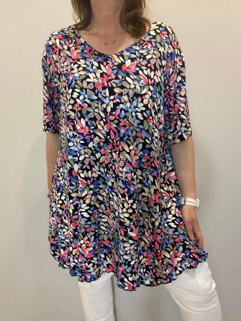 Tunika damskie 7272 Mix kolor Standard (Towar Polskie) 1