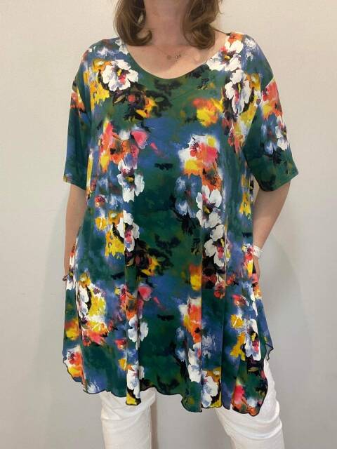 Tunika damskie 7275 Mix kolor Standard (Towar Polskie) 1