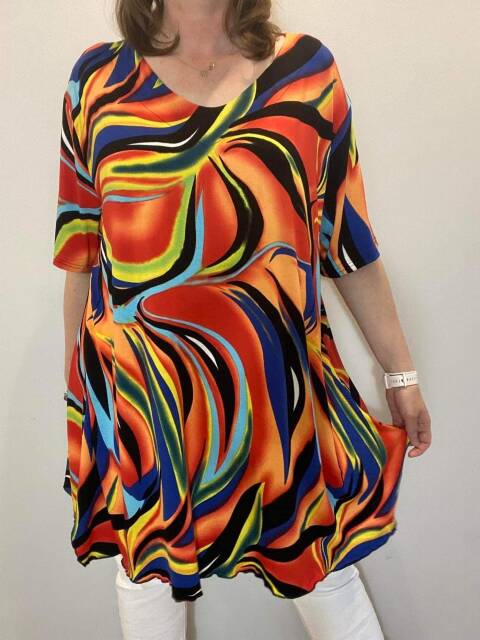 Tunika damskie 7276 Mix kolor Standard (Towar Polskie) 1