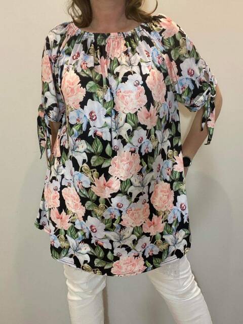 Tunika damskie 7279 Mix kolor Standard (Towar Polskie)