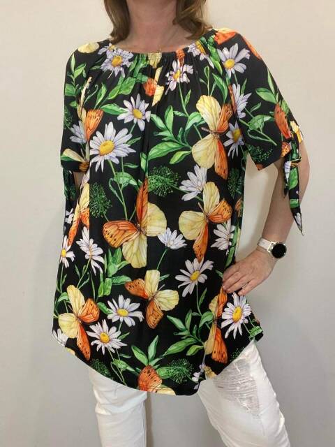 Tunika damskie 7284 Mix kolor Standard (Towar Polskie) 1