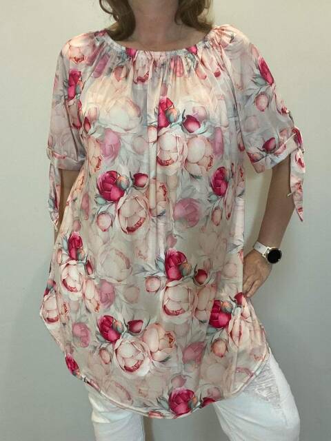 Tunika damskie 7285 Mix kolor Standard (Towar Polskie)