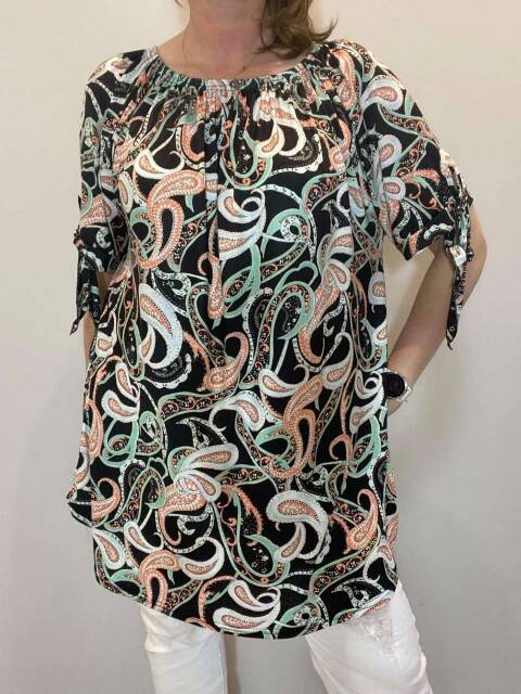 Tunika damskie 7287 Mix kolor Standard (Towar Polskie)