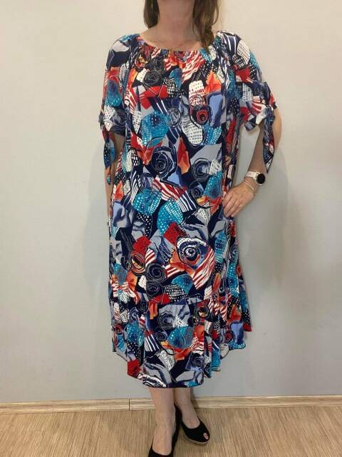 Sukienka damskie 7290 Mix kolor Standard (Towar Polskie) 1