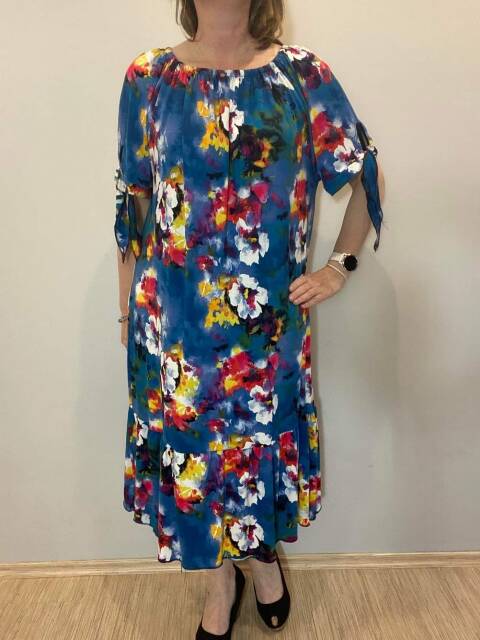 Sukienka damskie 7291 Mix kolor Standard (Towar Polskie) 1