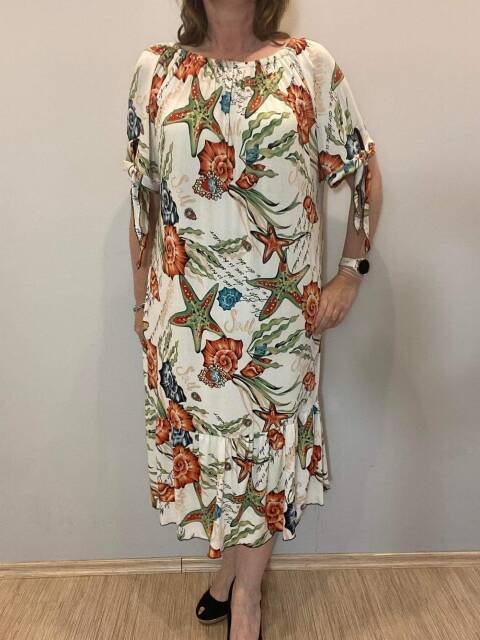 Sukienka damskie 7294 Mix kolor Standard (Towar Polskie)