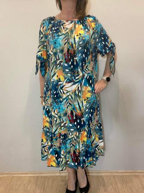 Sukienka damskie 7299 Mix kolor Standard (Towar Polskie) 1