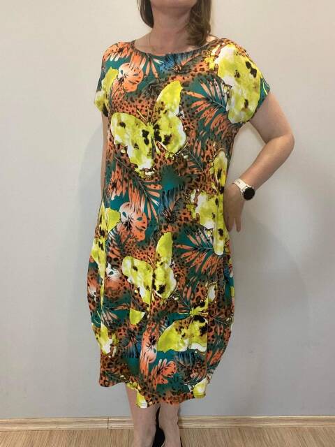 Sukienka damskie 7314 Mix kolor Standard (Towar Polskie) 1