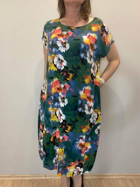 Sukienka damskie 7325 Mix kolor Standard (Towar Polskie) 1