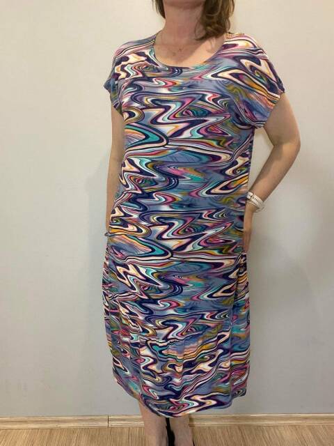 Sukienka damskie 7328 Mix kolor Standard (Towar Polskie) 1