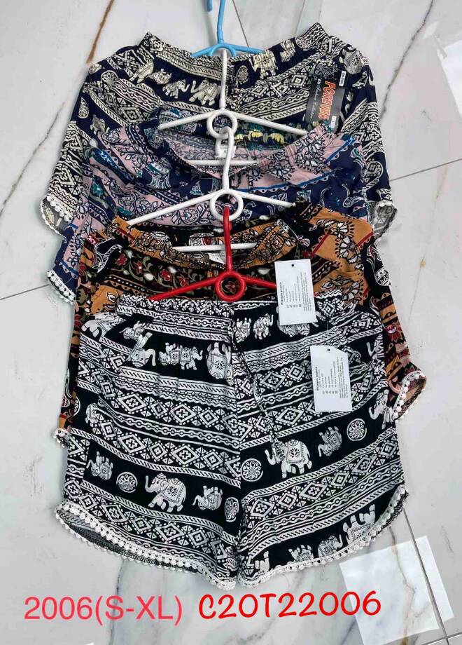 Szorty damskie 2006 MIX KOLOR  S-XL (TOWAR CHINA) 1