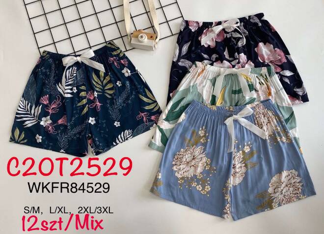 Szorty damskie C20T2529 MIX KOLOR  S-3XL (TOWAR CHINA) 1