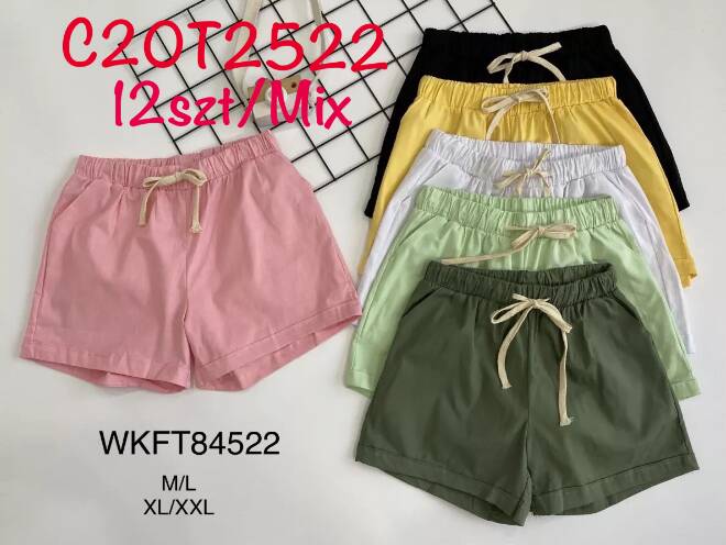 Szorty damskie C20T2522 MIX KOLOR  M-2XL (TOWAR CHINA) 1