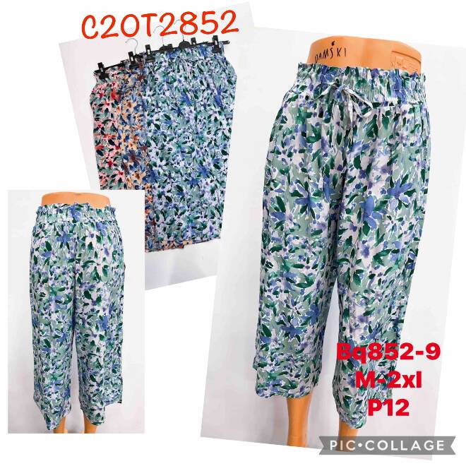 Rybaczki damskie C20T2852 MIX KOLOR  M-2XL (TOWAR CHINA) 1