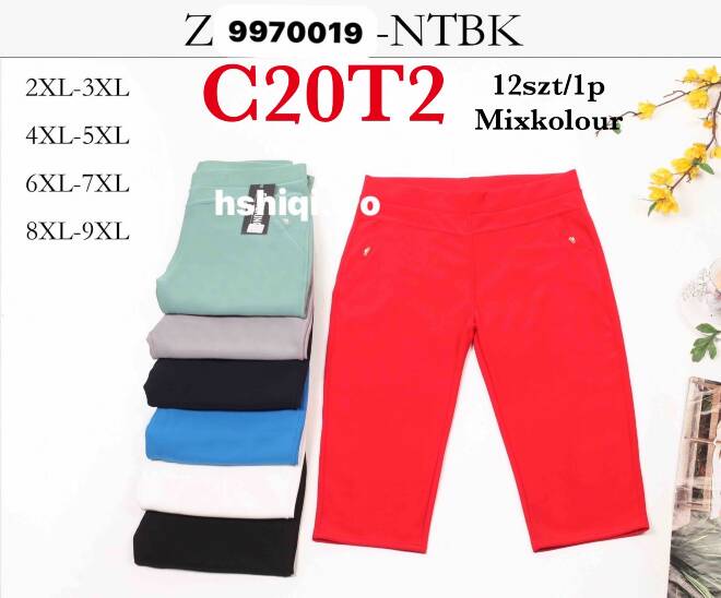 Rybaczki damskie 9970019 MIX KOLOR  2XL-9XL (TOWAR CHINA) 1