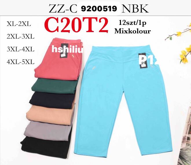 Rybaczki damskie 9200519 MIX KOLOR  2XL-9XL (TOWAR CHINA) 1
