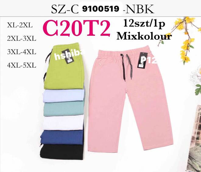 Rybaczki damskie 9100519 MIX KOLOR  2XL-9XL (TOWAR CHINA) 1