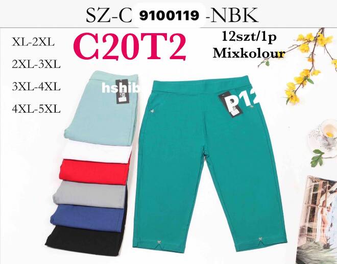 Rybaczki damskie 9100119 MIX KOLOR  2XL-9XL (TOWAR CHINA) 1