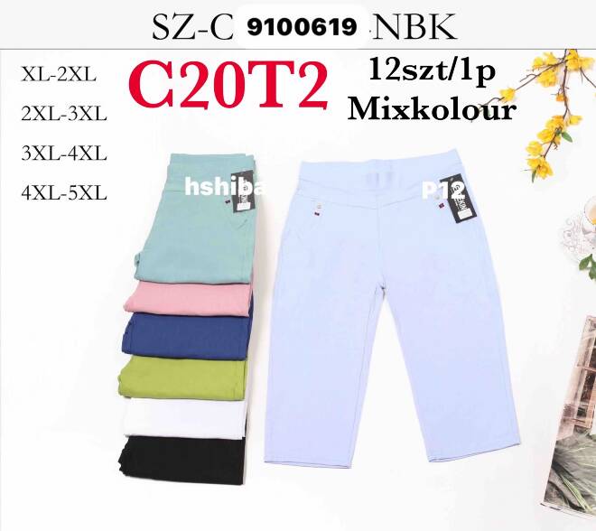 Rybaczki damskie 9100619 MIX KOLOR  2XL-9XL (TOWAR CHINA) 1