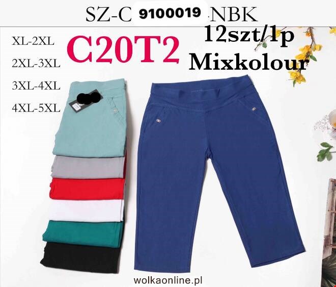 Rybaczki damskie 9100019 MIX KOLOR  2XL-9XL (TOWAR CHINA)