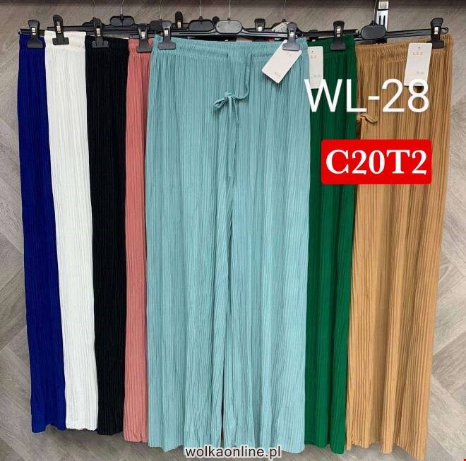 Spodnie damskie WL-28 MIX KOLOR  M-2XL (TOWAR CHINA)