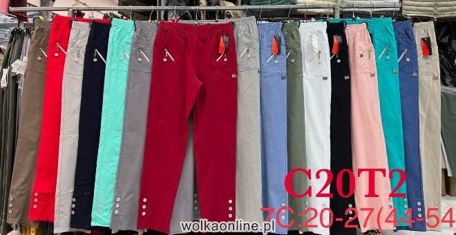 Spodnie damskie 7C MIX KOLOR  44-54 (TOWAR CHINA)