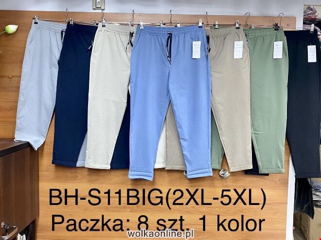 Spodnie damskie BH-S11BIG 1 kolor  2XL-5XL (TOWAR CHINA)