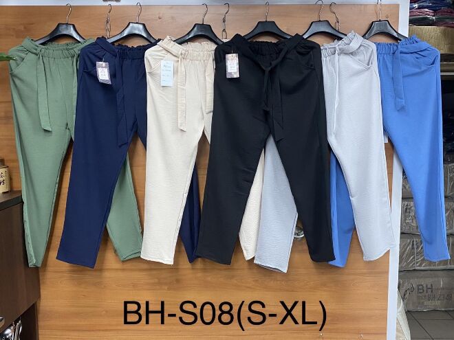 Spodnie damskie BH-S08 MIX KOLOR  S-XL (TOWAR CHINA)