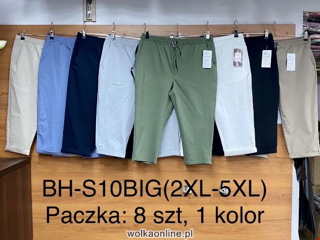 Rybaczki damskie BH-S10BIG 1 kolor  2XL-5XL (TOWAR CHINA)