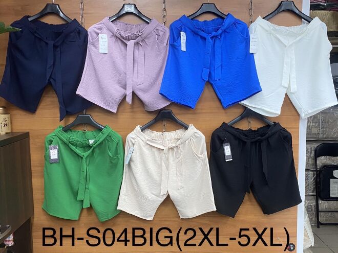 Szorty damskie BH-S04BIG MIX KOLOR  2XL-5XL (TOWAR CHINA) 1