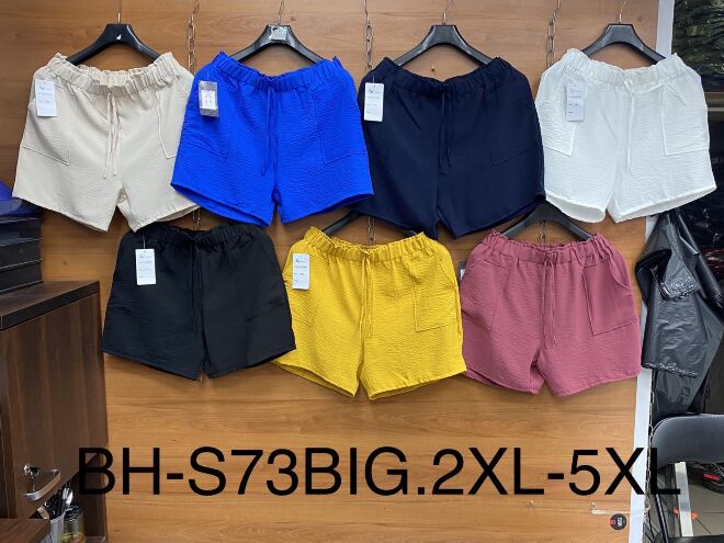 Szorty damskie BH-S73BIG MIX KOLOR  2XL-5XL (TOWAR CHINA) 1