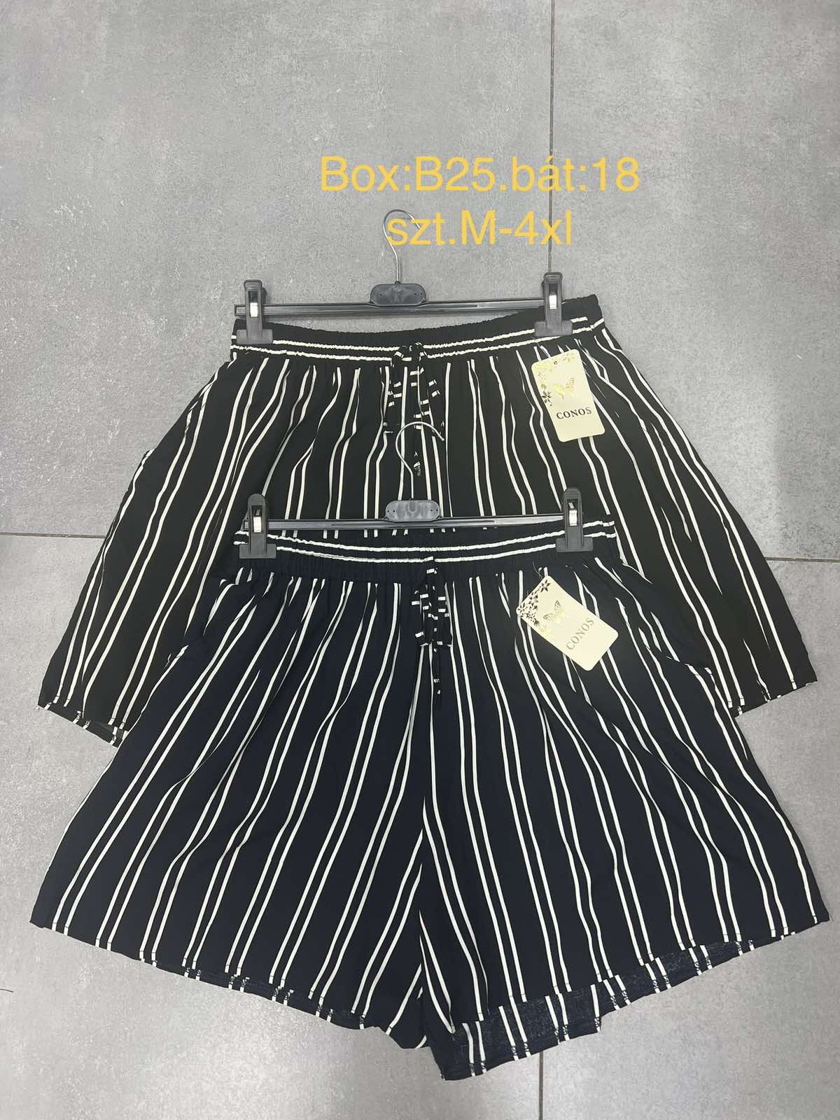 Szorty damskie 4637 Mix kolor  M-4XL (TOWAR CHINA)