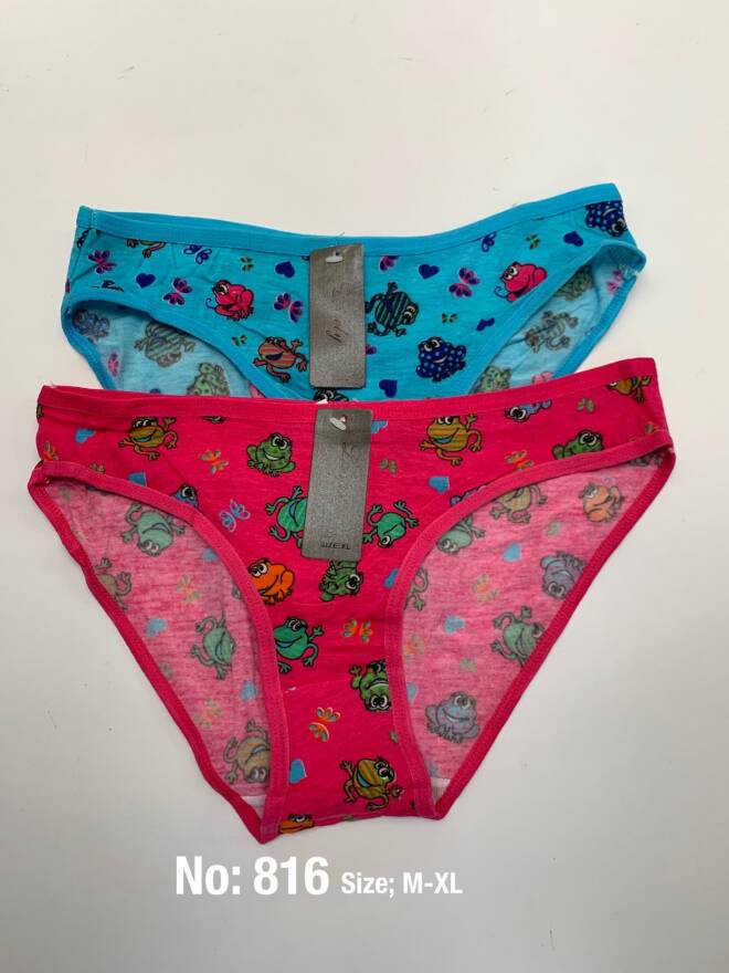 Majtki damskie 816 Mix kolor  M-XL 1