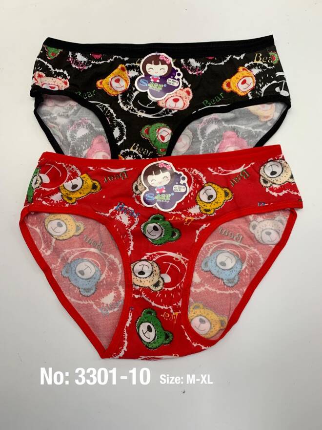 Majtki damskie 3301-10 Mix kolor  M-XL 1