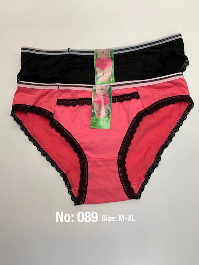Majtki damskie 089 Mix kolor  M-XL 1
