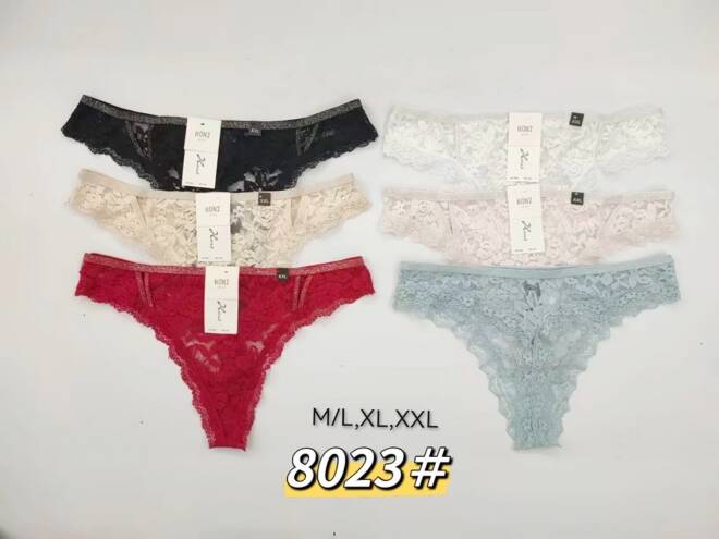 Stringi damskie 8023 Mix kolor  M-2XL 1