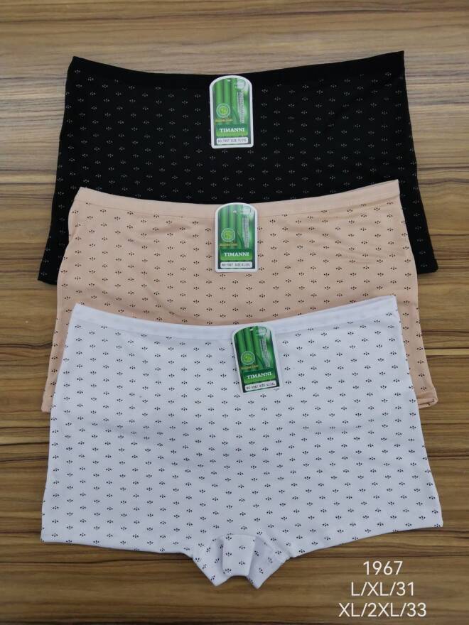 Bokserki damskie 1967 Mix kolor  L-2XL 1