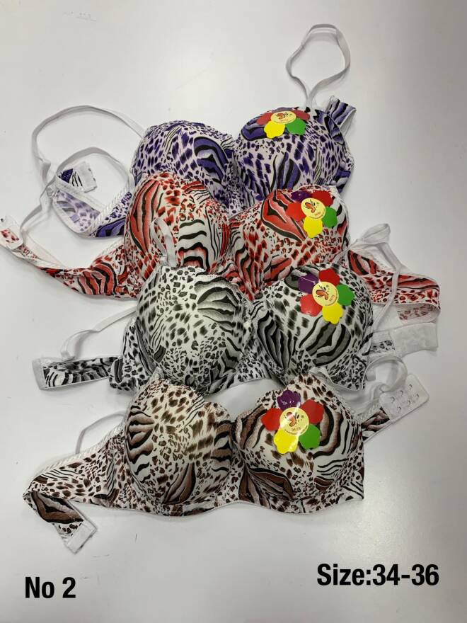 Biustonosze damskie 2 Mix kolor  34-36 1