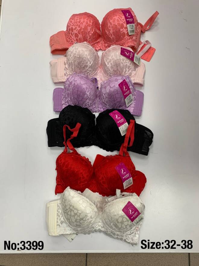 Biustonosze damskie 3399 Mix kolor  32-38 1