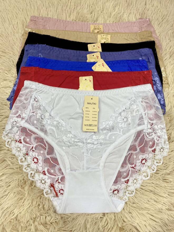 Majtki damskie 5185 Mix kolor  4XL-6XL 1