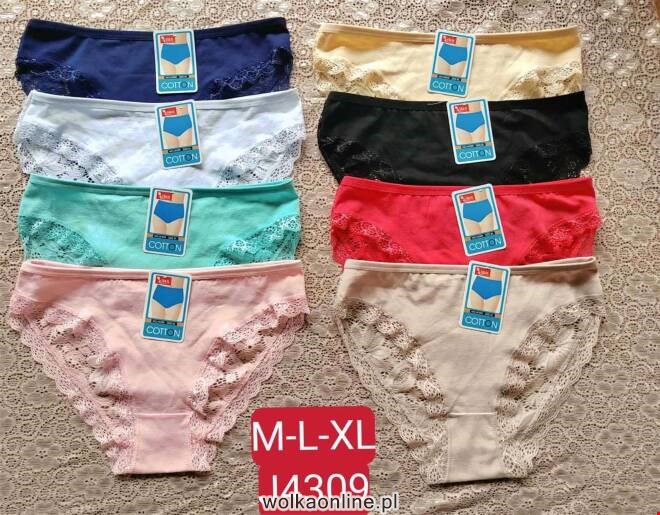 Majtki damskie J4309 Mix kolor  M-XL