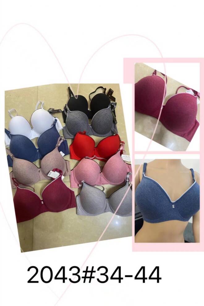 Biustonosze damskie 2043 1 kolor  D