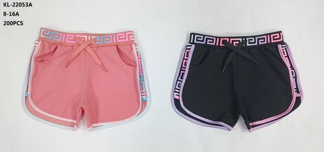 Szorty dziewczęce KL-22053A Mix kolor  8-16 1
