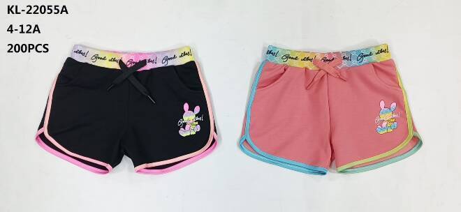 Szorty dziewczęce KL-22055A Mix kolor  4-12 1