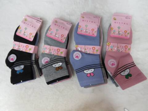 Skarpety dziewczęce MT-8014 Mix kolor 23-38 1