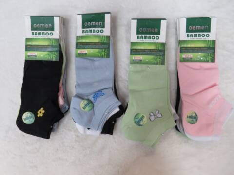 Stopki damskie ZQ-888-10 Mix kolor 35-42 1