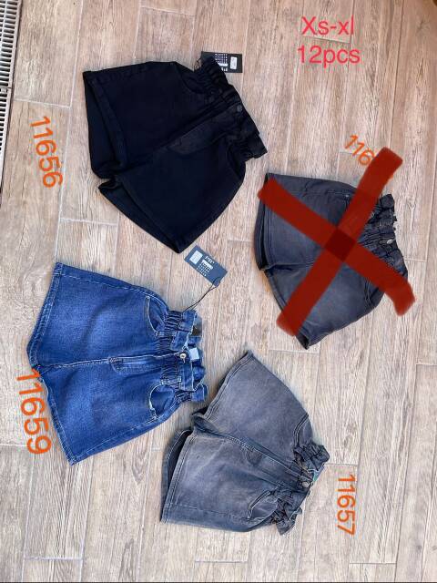 Szorty damskie 11656 1 kolor XS-XL 1