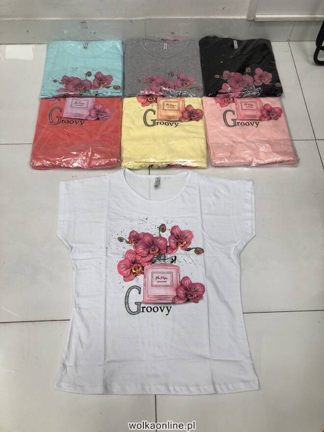 Bluzka damska 6905 Mix kolor  2XL-4XL (TOWAR Turkey)