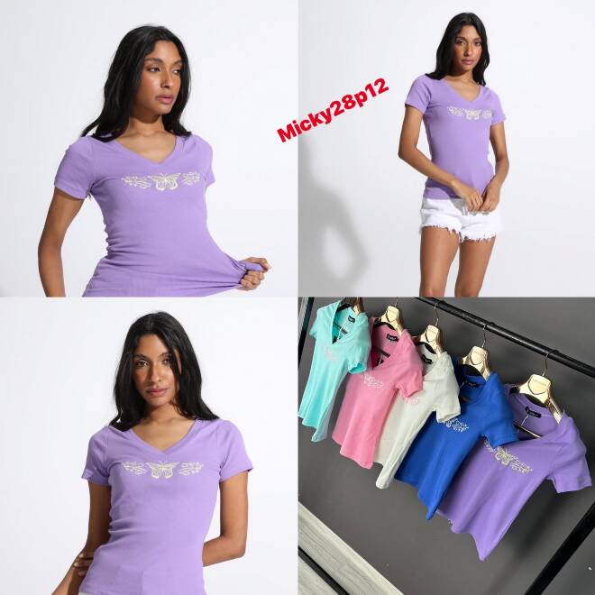 Bluzka damska 6910 Mix kolor Standard (TOWAR Turkey)